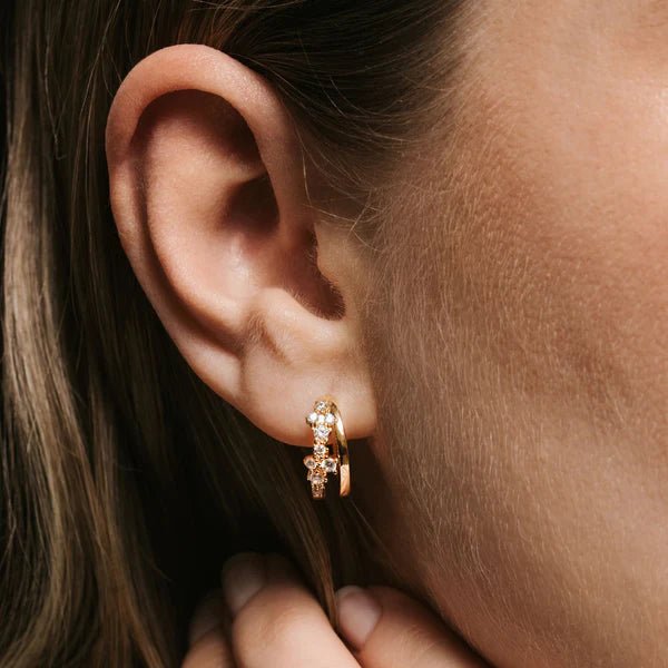 Whisper Hoops Korvakorut Gold - Sparv - My Milou