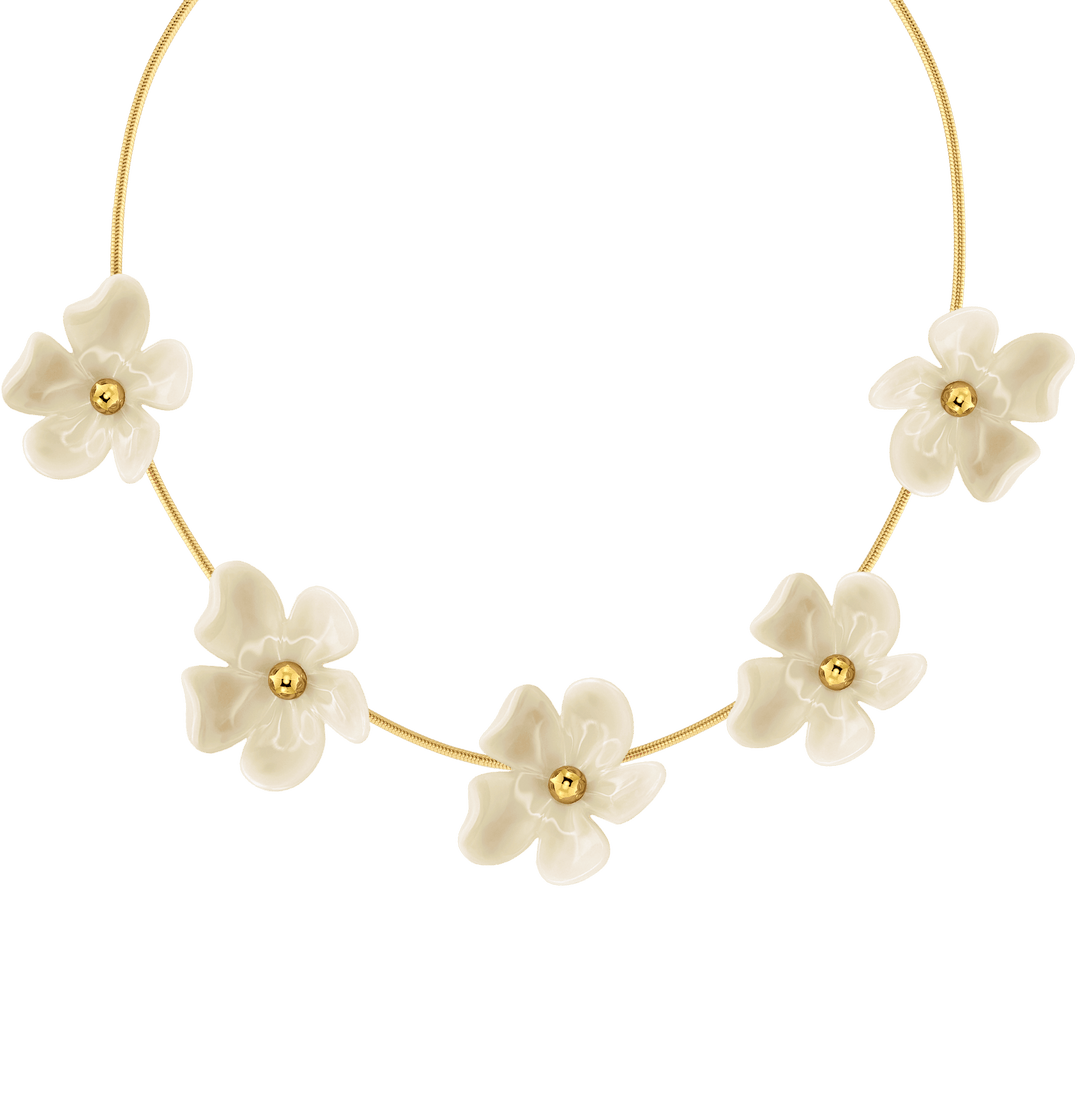 Wildflower Kaulakoru Gold/White - EDBLAD - My Milou