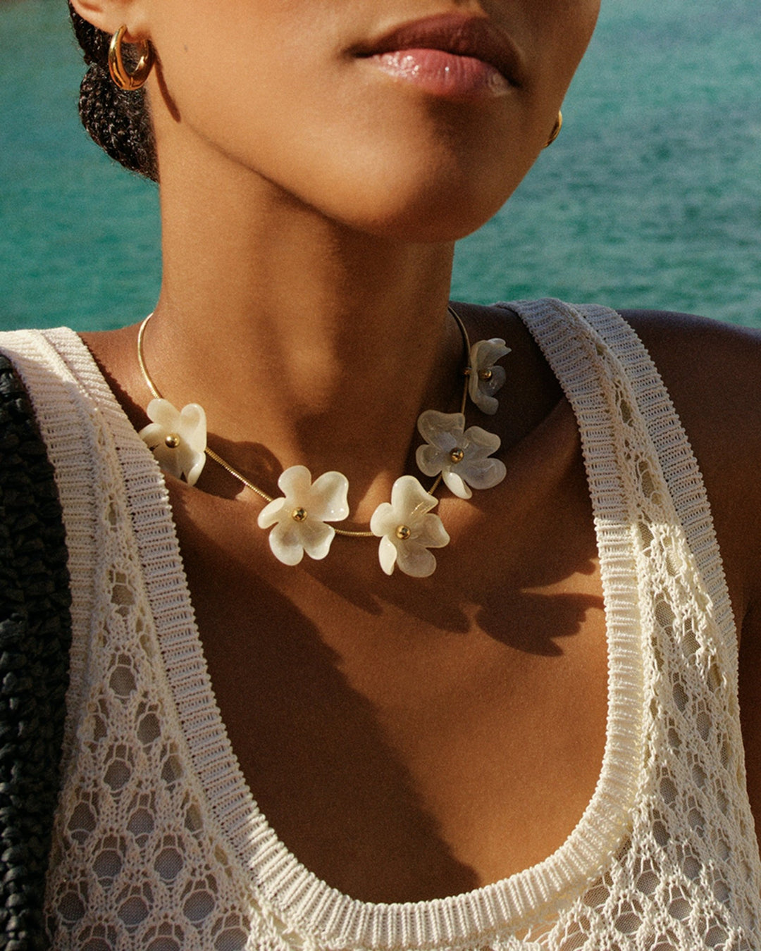 Wildflower Kaulakoru Gold/White - EDBLAD - My Milou