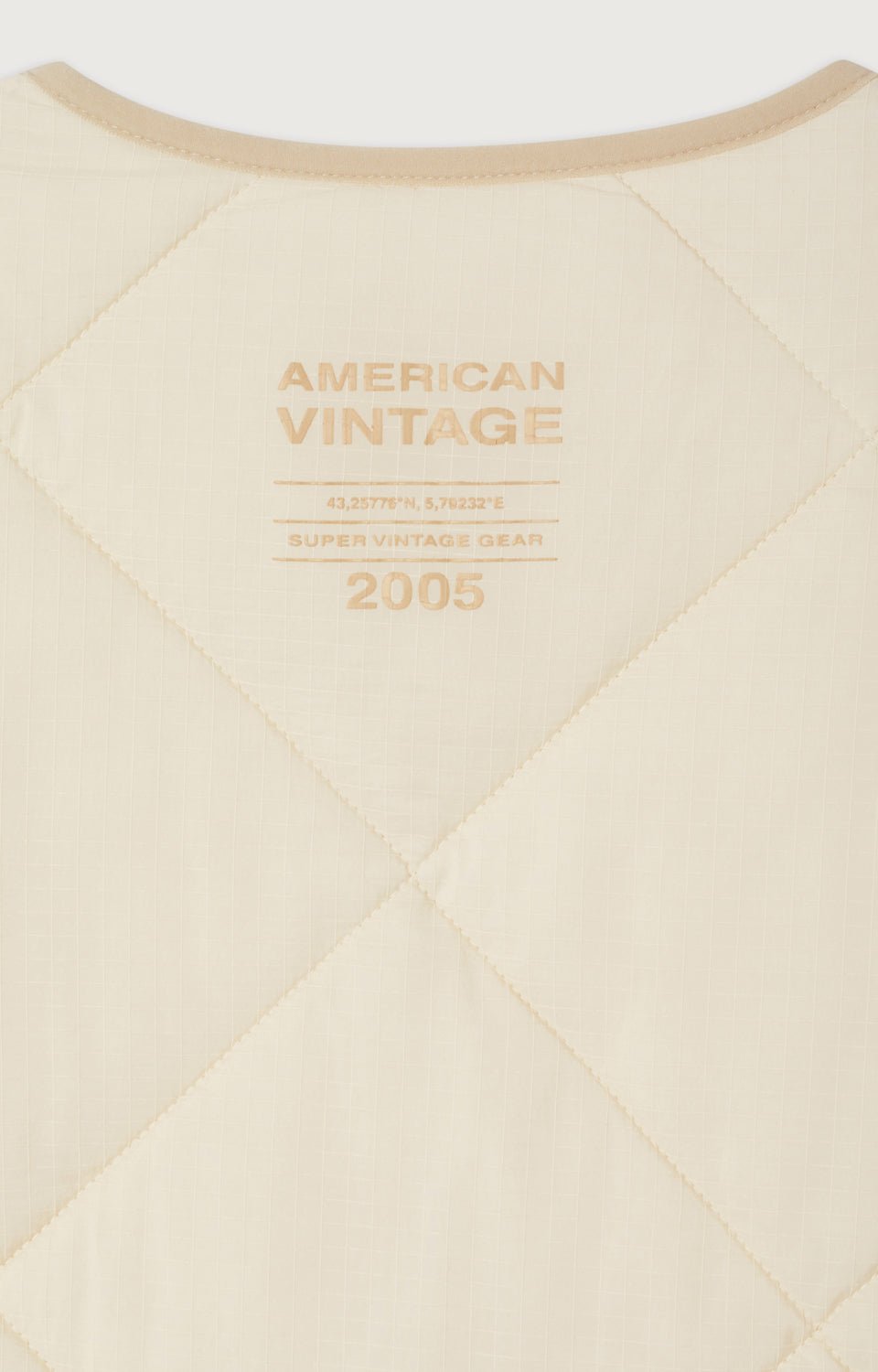 Yupibam Tikkiliivi Creme - American Vintage - My Milou
