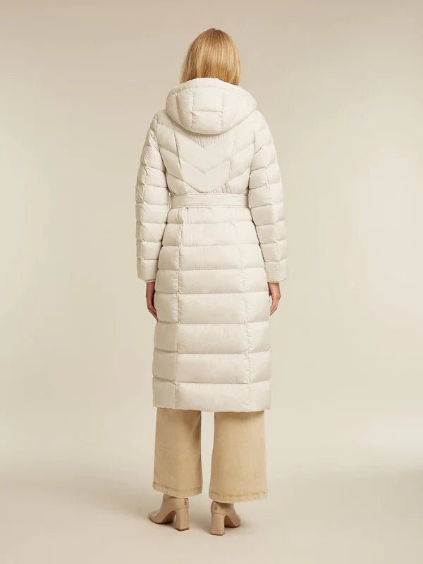 Zahra Long Coat White Pepper - Beaumont - My Milou