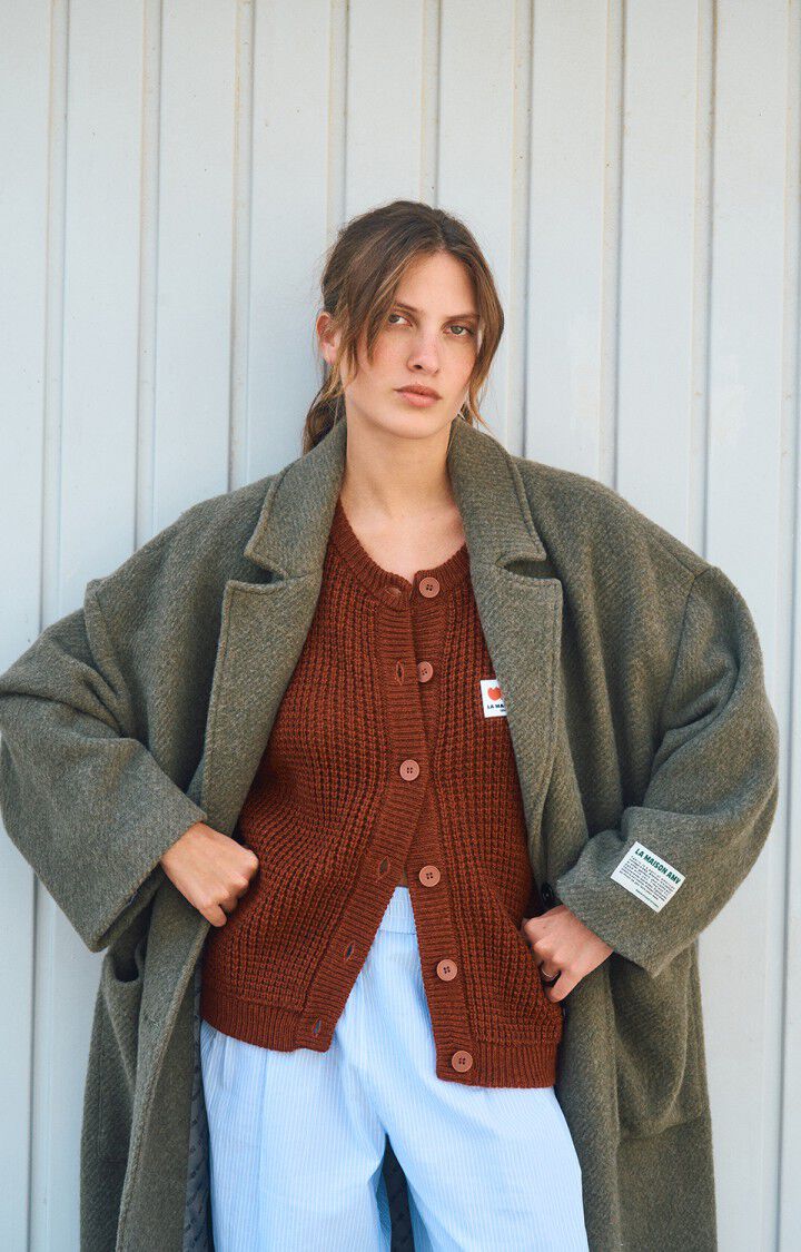 Ziffow Villakangastakki Melange Lichen - American Vintage - My Milou