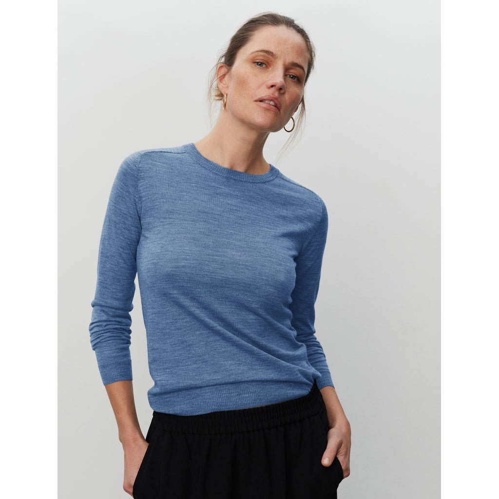 Annabelle Neule Cornflower Blue Melange - Day Birger Et Mikkelsen - My Milou